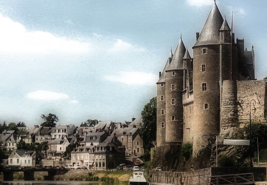 Chateau Josselin, Brittany, France, My Travels in France, Marcus Travel Journal